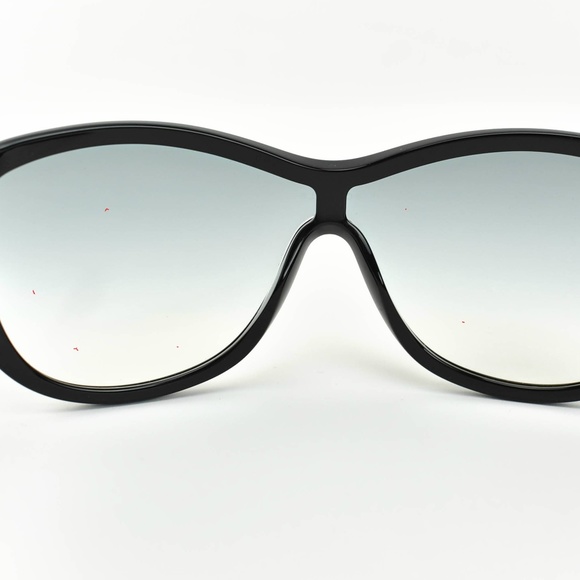 CHANEL: Black/Navy Blue, Tweed & CC Sunglasses de - Picture 8 of 8